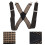 X Back Suspenders Elastic Adjustable Holdup 14