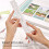 Plastic Double Sided Deckle Edge Ruler for Paper Tearing Crafting Activities 5