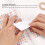 Plastic Double Sided Deckle Edge Ruler for Paper Tearing Crafting Activities 3