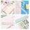Plastic Double Sided Deckle Edge Ruler for Paper Tearing Crafting Activities 7