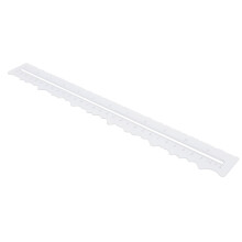 Plastic Double Sided Deckle Edge Ruler for Paper Tearing Crafting Activities