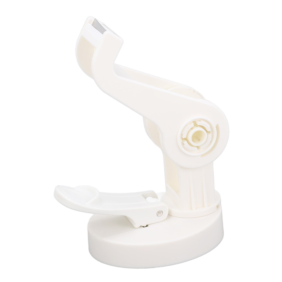 Adjustable Desktop Tape Dispenser With Suction Cup White Roll Holder 8701331152094