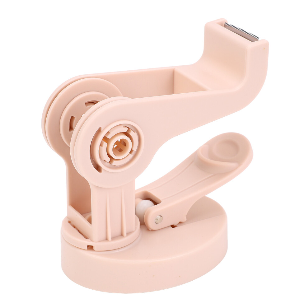 Adjustable Desktop Tape Dispenser With Suction Cup, Roseate Plastic & Steel 8281331152121