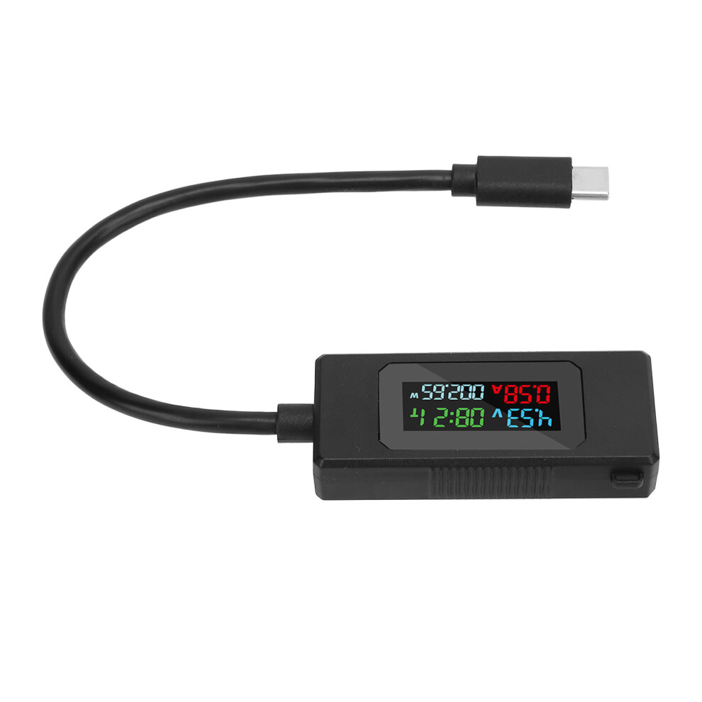 Usb C Power Meter Tester 4-30V 0-6.5A Digital Multimeter 9361331153331