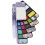 Watercolor Paint Set Portable Foldable Fan Shape 10
