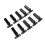 10Pcs High Strength Printer ADF Hinge Unit for CLX3170-3305, Black 15