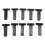 10Pcs High Strength Printer ADF Hinge Unit for CLX3170-3305, Black 12