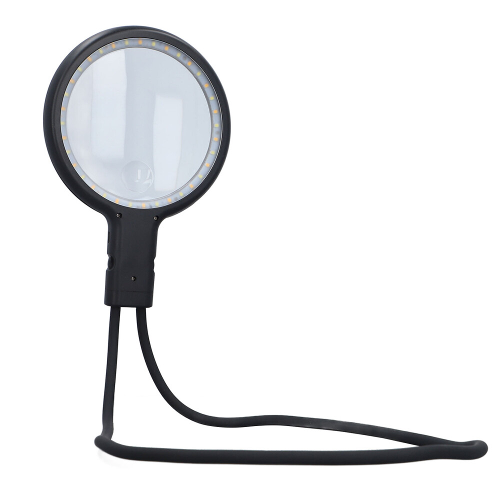 Light 5X 15X Gooseneck Magnifier With 36 Led S, Usb Rearranged
