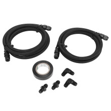 Transmission Cooler Lines Black Anodised