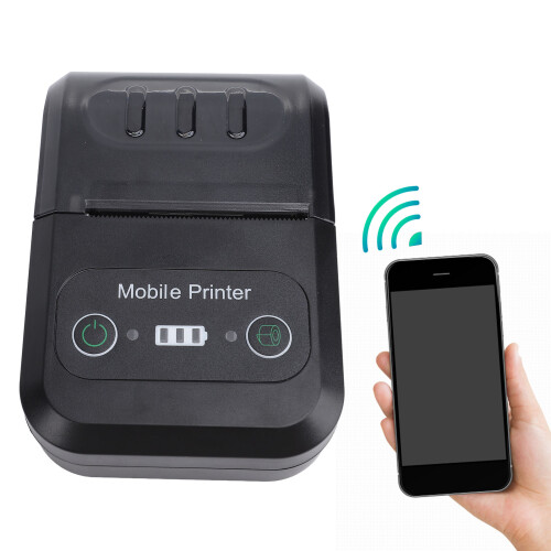 Bluetooth Thermal Receipt Printer 58mm Portable for Retail & Restaurant