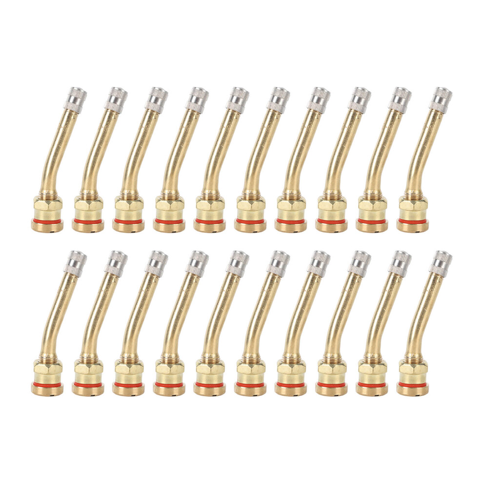 20Pcs Tire Valve Stem Copper Excellent Sealing 9121376011160