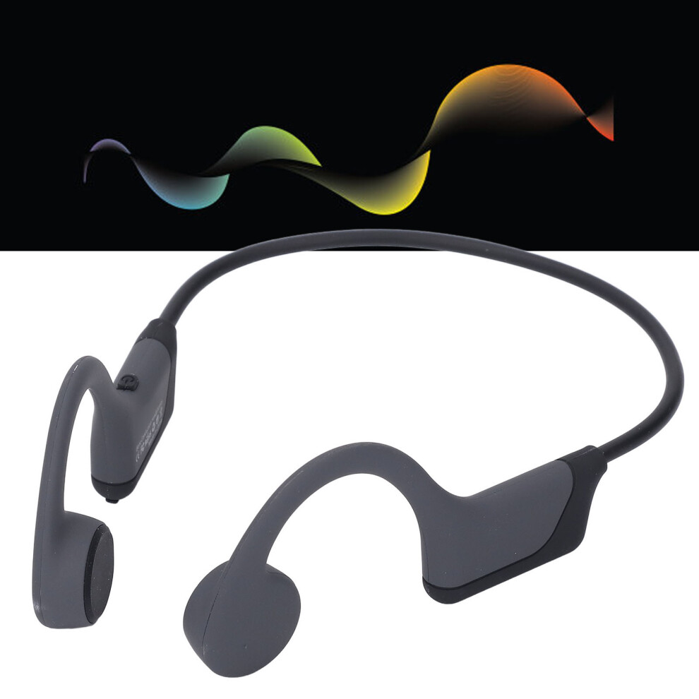 Wireless Bone Conduction Headphones 6Hr Playtime, Open Ear, Sporty Design