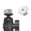 Rectangular Satellite Tripod Mount Adapter Aluminum 1/4-20 for Mini RV Roof 14