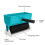 Manual Glue Roller Applicator 460mL ABS 9.06in for Woodworking 5