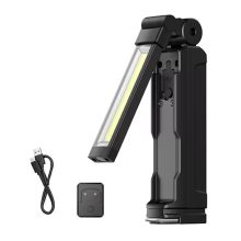 G16-S COB Werklampen LED Zaklamp met Magnetische Voet Oplaadbare Batterij Display voor Autoreparatie