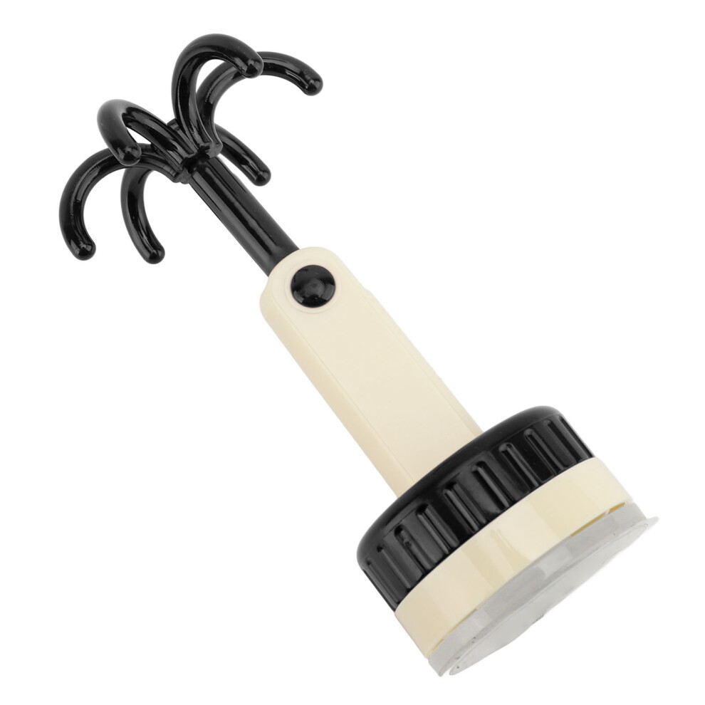 360 Rotating Folding Hook 6 Claw Adhesive Suction Cup Holder Black-image-OPC-PJ9MZF2-NEW