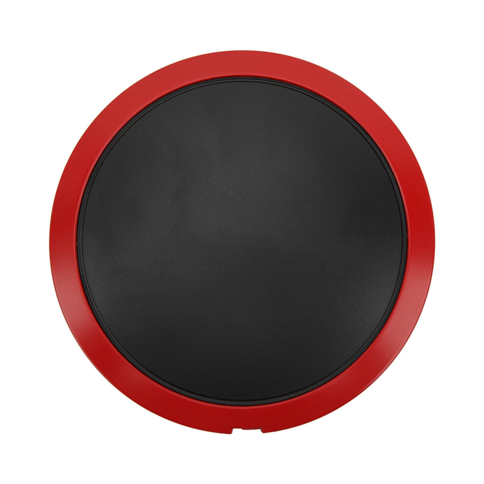 Center Wheel Hup Cap With Chrome Trim 68078419Ac Red 9121376011979
