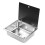 Kitchen Sink 304 Stainless Steel Flat Smooth 6