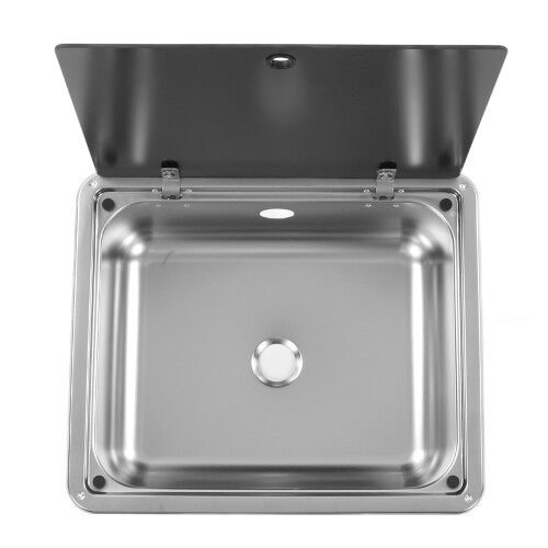 Kitchen Sink 304 Stainless Steel Flat Smooth 1