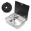 Kitchen Sink 304 Stainless Steel Flat Smooth 1