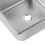 Undermount Sink L330 W300 H150mm 304 Stainless 14