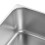 Undermount Sink L330 W300 H150mm 304 Stainless 15