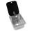 RV Kitchen Sink 300x240x150mm Square Stainless 3