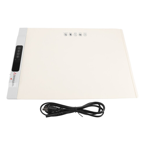 Foldable Silicone Food Warming Mat 110V Countertop Handle Tray 2