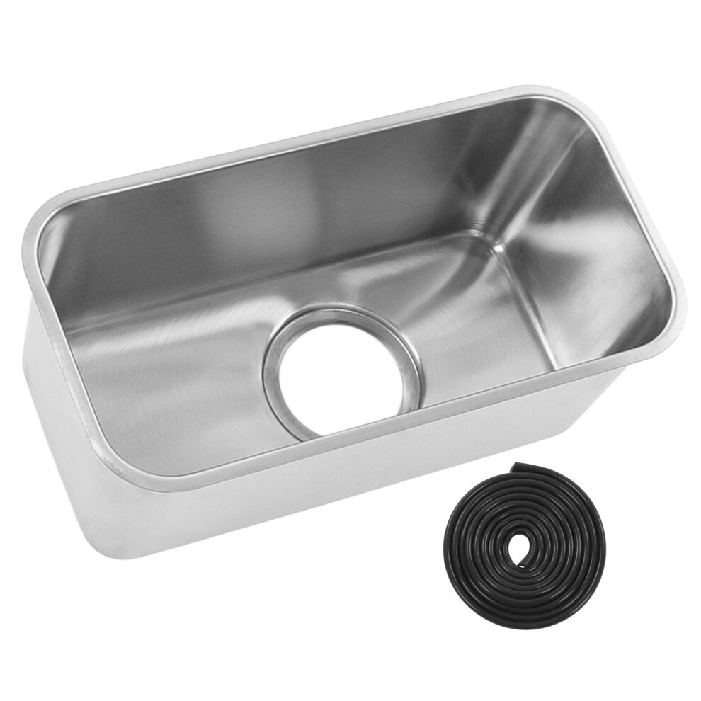 Rv Sink Square 390X190x185mm 304 Stainless Steel 9121376012815