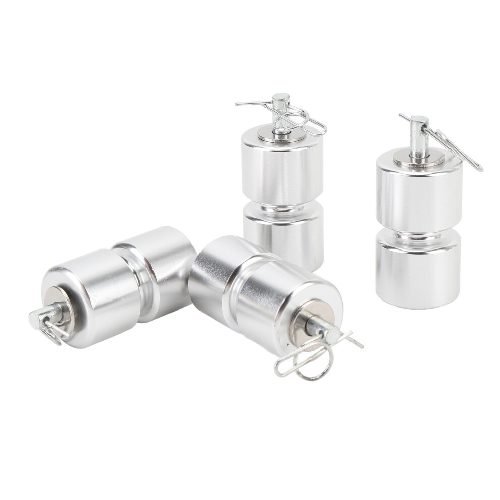 4Pcs Aluminum Trailer Tailgate Lift Assist Rollers Kit, 1In Height 4931331168861