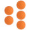 5pcs 6cm Bouncy Ball Safe Eco Friendly Rubber 4