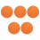 5pcs 6cm Bouncy Ball Safe Eco Friendly Rubber 2