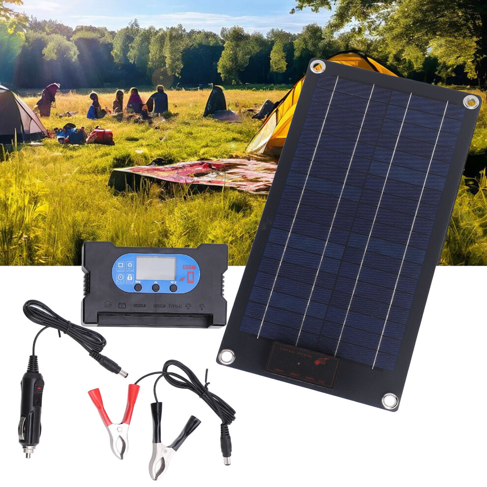 10W 18V Bendable Solar Panel Charger With 100A Usb For Camping 8791331178255