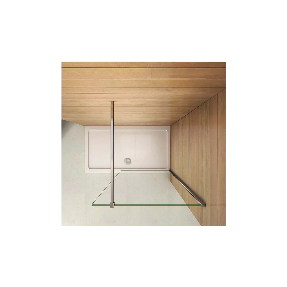 Walk In Shower Wet Room Enclosure Bath Door Screen Panel 8mm  Glass