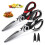 2 Pack Stainless Steel Kitchen Shears Scissors Set for Meat Poultry Vegetables 1