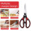 2 Pack Stainless Steel Kitchen Shears Scissors Set for Meat Poultry Vegetables 4