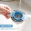 4 in 1 Plastic Kitchen Funnels with Detachable Strainer Filter,Oil Funnel 4