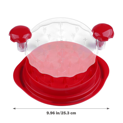 Chicken Shredder, Breast Shredder Tool Twist, Transparent Lid 1