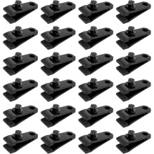 Tarp Clips, Tarp Clips Heavy Duty Tent Clip(24 Pcs), CLIO Heavy Duty Lock Grip Thumb Screw Awning Tarp Clips for Camping Tarps Awnings