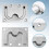 2pcs Stainless Steel Hatch Pull Flush Lift Solid Boat Ring Hatches Handles for Boat Deck Hatch Handle Flush Ring Pull Home Furniture 3
