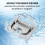 2pcs Stainless Steel Hatch Pull Flush Lift Solid Boat Ring Hatches Handles for Boat Deck Hatch Handle Flush Ring Pull Home Furniture 4