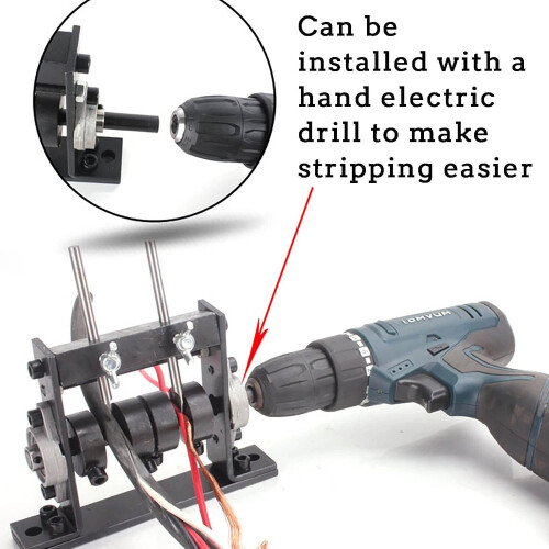 Electric Drill Wire Stripping Machine,Drill Type Copper Wire Stripping Machine,1-30mm Wire Stripper,Waste Cable Stripping Machine 1