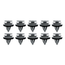 100 clips de fixation gris pour garnitures de porte, compatibles avec BMW 51418224781, 51410407983, 51430141025 E36 et E46