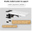 Computer arm Support Bracket, Suitable for Office desks, Sturdy Mouse arm Support, Computer Desk Extender, Suitable for Home and Office 4