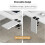 Computer arm Support Bracket, Suitable for Office desks, Sturdy Mouse arm Support, Computer Desk Extender, Suitable for Home and Office 3