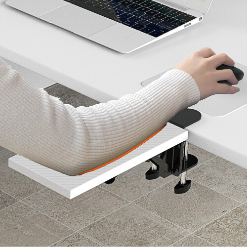 Computer arm Support Bracket, Suitable for Office desks, Sturdy Mouse arm Support, Computer Desk Extender, Suitable for Home and Office