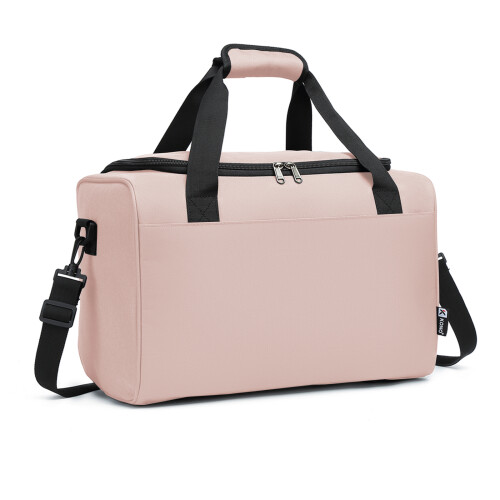 (Nude) Cabin Size ABS Hard Shell Suitcase With Duffel Bag 2