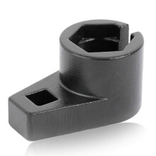 Premium Offset Oxygen Sensor Socket, 3/8-Inch Drive, 7/8-Inch (22mm), Wire Gate Accesses Sensor from The Side to Prevent Wire Damage