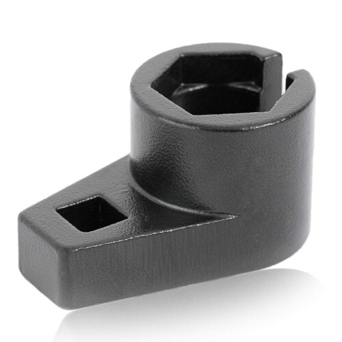 Premium Offset Oxygen Sensor Socket, 3/8-Inch Drive, 7/8-Inch (22mm), Wire Gate Accesses Sensor from The Side to Prevent Wire Damage