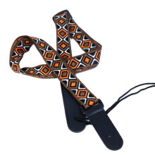 Sangle de guitare électrique style national avec clous inclinés pour guitare acoustique, basse et ukulélé